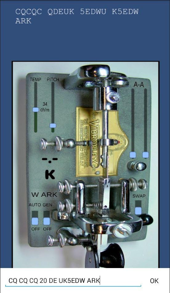 #2. Morze Vibroplex (Android) 由: SW Tech