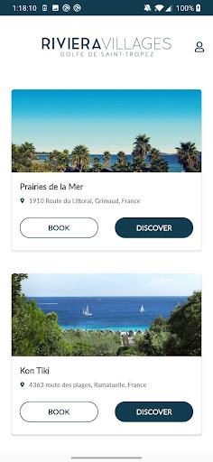 Android application Riviera Villages screenshort