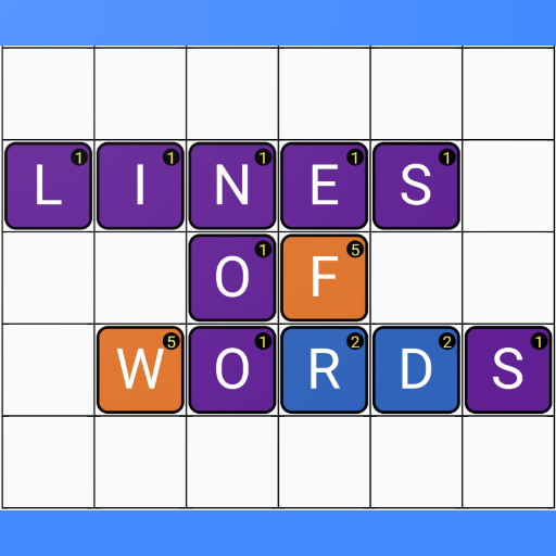 Lines of Words  Icon