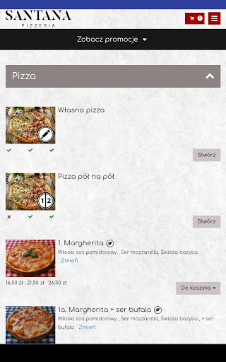 Pizzeria Santana Screen 3