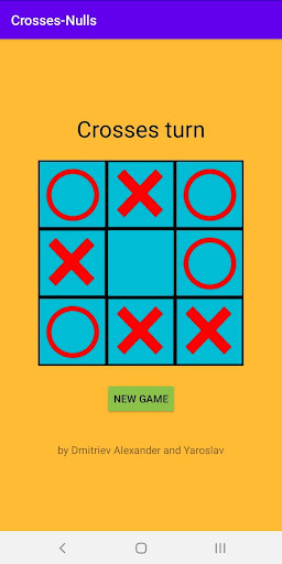 Crosses-Nulls Screen 3