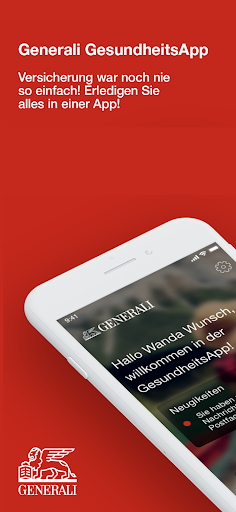 Android application Generali GesundheitsApp screenshort