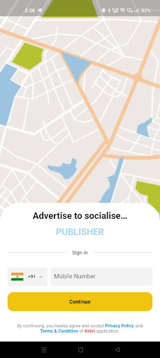 Android application Keliri - Publish screenshort