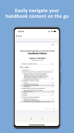 CVSA Out-of-Service Criteria Screen 2