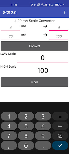 4-20 mA Converter Screen 2