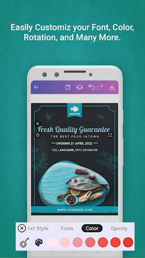Poster Maker, Flyer Maker Screen 3