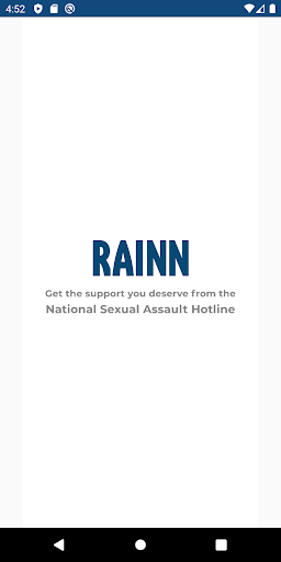 Android application RAINN screenshort