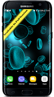 Blood Cells Particles 3D Parallax Live Wallpaper 1.0.7 APK screenshots 5