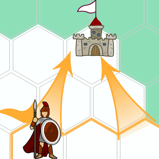 Conquicktory turn-based strategy empire building