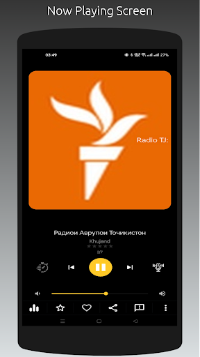 Radio TJ: Tajikistan Stations Screen 3