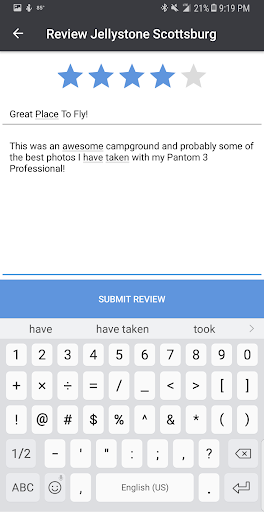 App screenshot