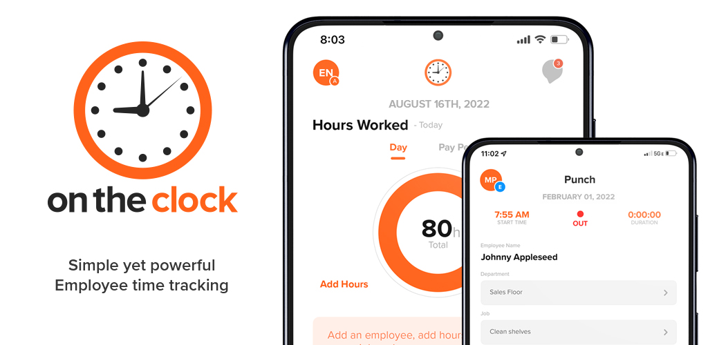 Screenshot 2 OnTheClock Employee Time Clock android