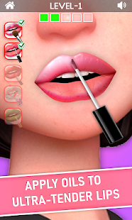 Lip Art 3D: Lip Artist Game for Girls  Screenshots 2