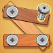 Wood Nuts & Bolts Puzzle Game