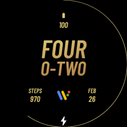 Beauty Sand Text Watch Face logo