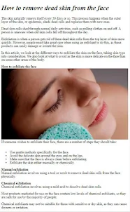 How To Remove Dead Skin