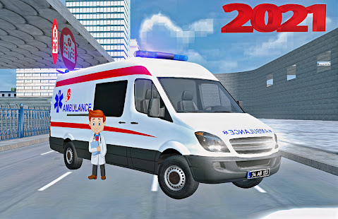 Real 112 Ambulance Car Game: Ambulance Games 2021 apkdebit screenshots 12