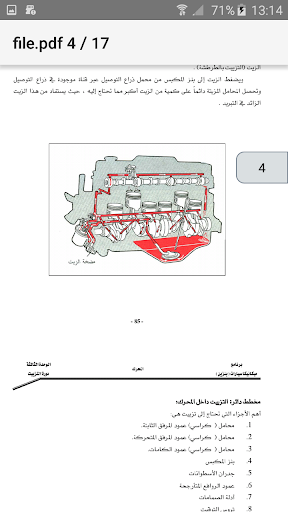 دورة التزييت في محرك السيارة