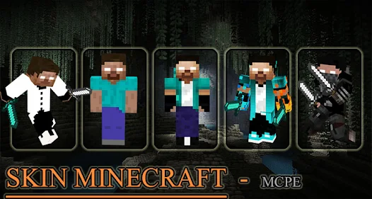 Minecraft: Pocket Edition Human skin Herobrine, Minecraft