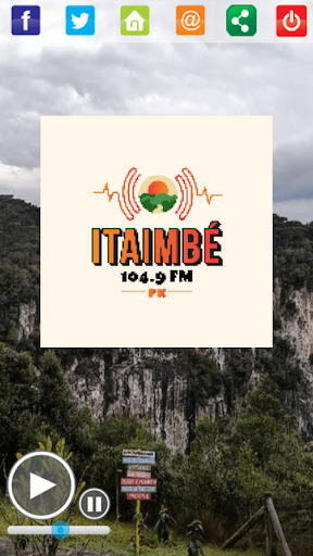 Android application Radio Itaimbé Fm screenshort