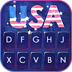 Cover Image of 下载 USA Sign Keyboard Background 1.0 APK