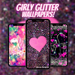 Cover Image of Télécharger Girly Glitter wallpaper HD 1.0.1 APK