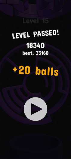 Falling Balls - 3D Puzzle game - Screenshot 4