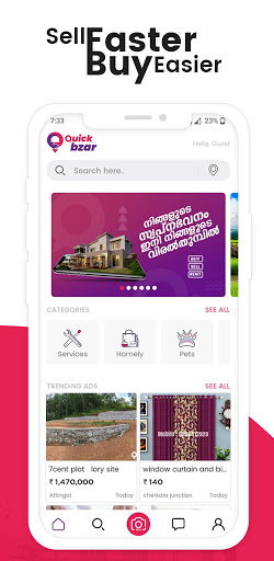 QB - Online Classifieds Ads Screen 2