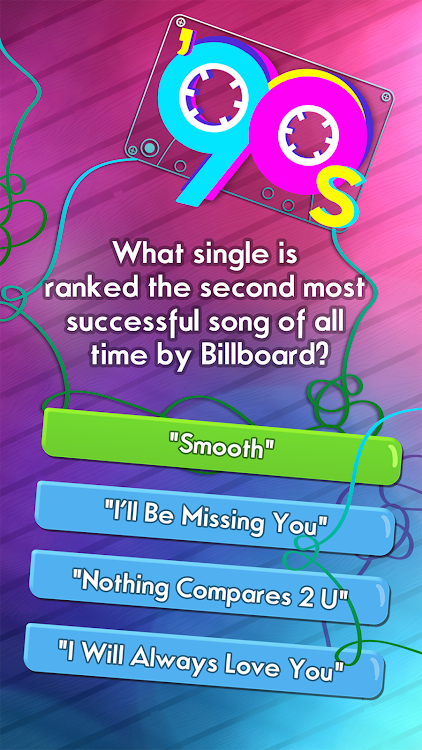 90s Music Trivia Quiz Game - 7.0 - (Android)
