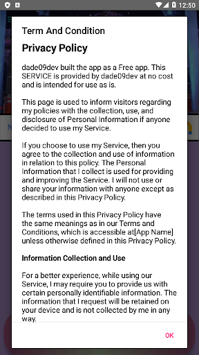 App preview