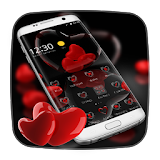 Red Love Heart Theme icon