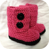 Crochet Baby Boots icon