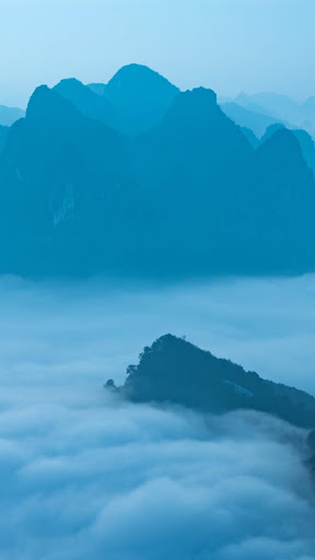 Android application mountain video wallpaper screenshort