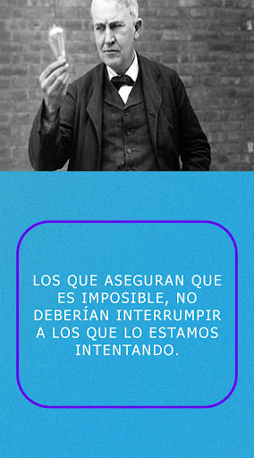 Android application Thomas Alva Edison screenshort