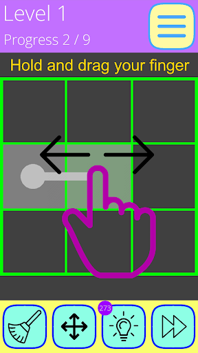 Android application Lay the path screenshort