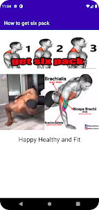How to get six pack