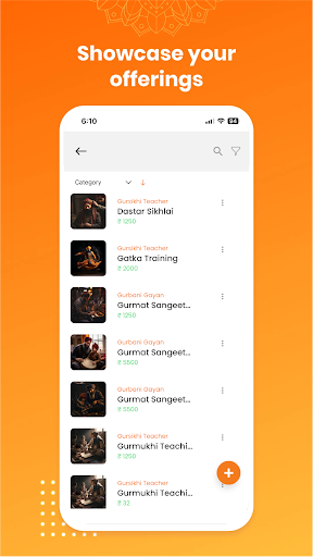 Spiritual Guides Screen 3