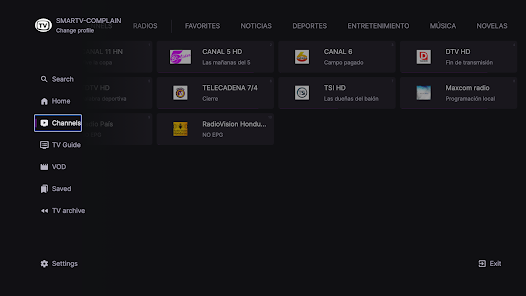 Screenshot image