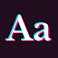 Fonts Aa - Keyboard Fonts Art