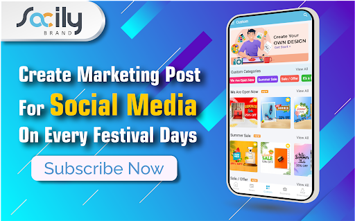 Android application Socily Brand Festival Poster screenshort