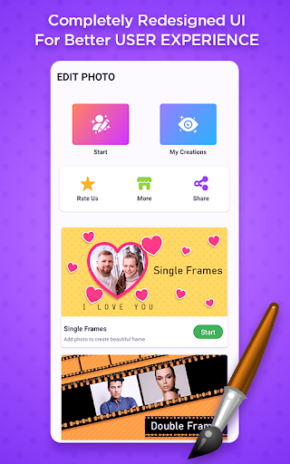 Android application Edit Photo screenshort