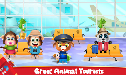Android application Animal Airport Manager Duty screenshort