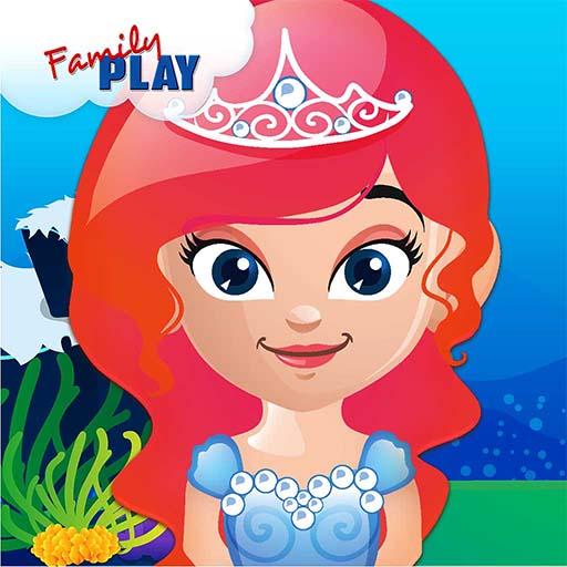 Mermaid Princess Pre K Games  Icon