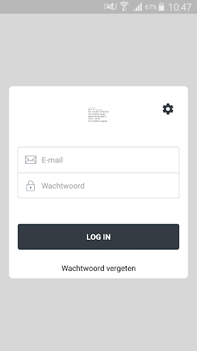 Android application a.s.r. inspectie screenshort