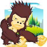 Banana monkey island king icon