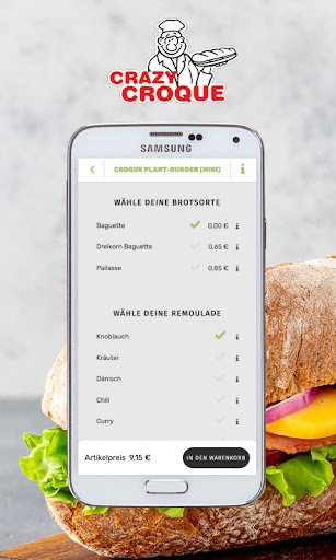 Crazy Croque Screen 3