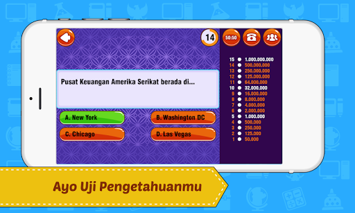 Kuis Cerdas Milyuner Screen 2