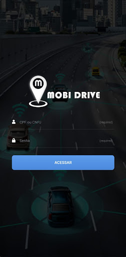 Android application Mobi Drive Rastreamento screenshort