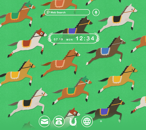 Android application Cute Derby Theme screenshort