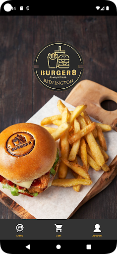 Android application Burger 8 Birtley screenshort
